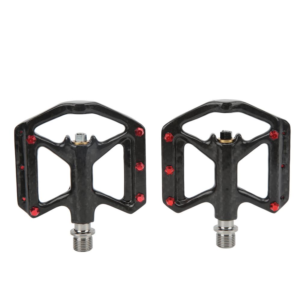 Mountain Road Bicycle Pedal Lightweight Carbon Fiber Three Bearing Titanium Axle Pedale