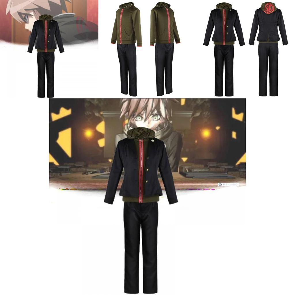 Danganronpa V3 Cosplay Costume Miu Iruma School Uniform Cotton Fabric