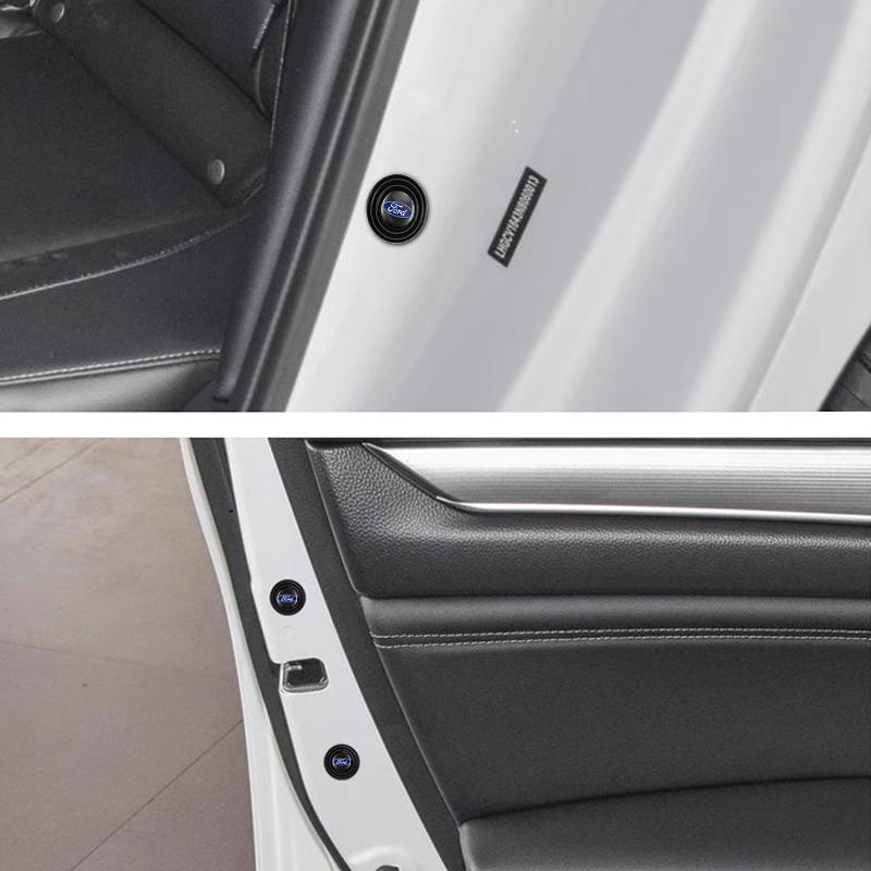 T4For Ford Focus Mk2 Fiesta Ranger Mondeo S-MAX Kuga Car Door Shock Absorber Pads Anti Shock Pad Buffer Anti Shock Pad Accessories