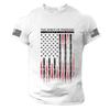 Men's Independence Day Printed Short Sleeve T-Shirt - Casual Fashion Top for Summer