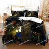 New Plant Zombie Pattern Cartoon Duvet Cover Set Pillowcase Twin Full Queen King 3d Bedding Set Single Double Size Home Textile