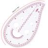 French Curve Ruler Soft Patchwork Ruler Measure Tailor Drawing Template DIY Fabric Cutting Measuring Ruler Sewing Tool Kits