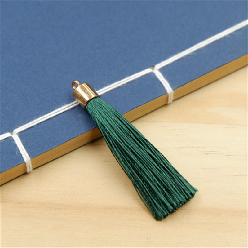 6Cm Small Metal Weight Cap Tassel Suizi Simple Bookmark Fan Decorative Suizi Handmade Tassel