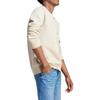 adidas Buchstaben Logo Print Rundhals Sweatshirt Herren Tops Beige IJ6106