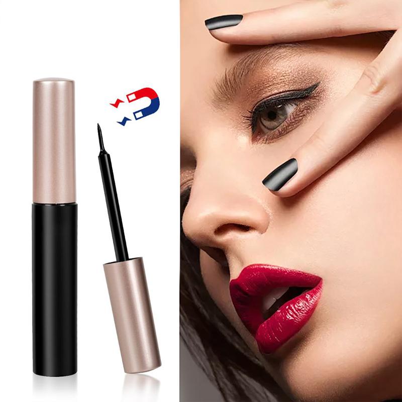Magnetic Eyelash Liquid Eyeliner Set Super Natural Reuse Eyelashes Beautiful Women Makeup Tools Cosmetic