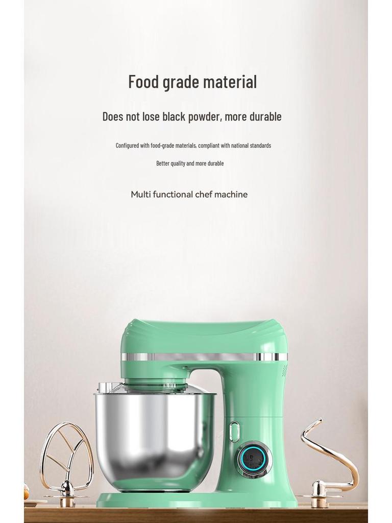 5L Standmixer für den Haushalt: Teigknetmaschine & Eierrührgerät mit großer Kapazität