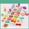Wooden 3d Puzzle Board With Fruit Shapes For Kids Learning And Number Matching