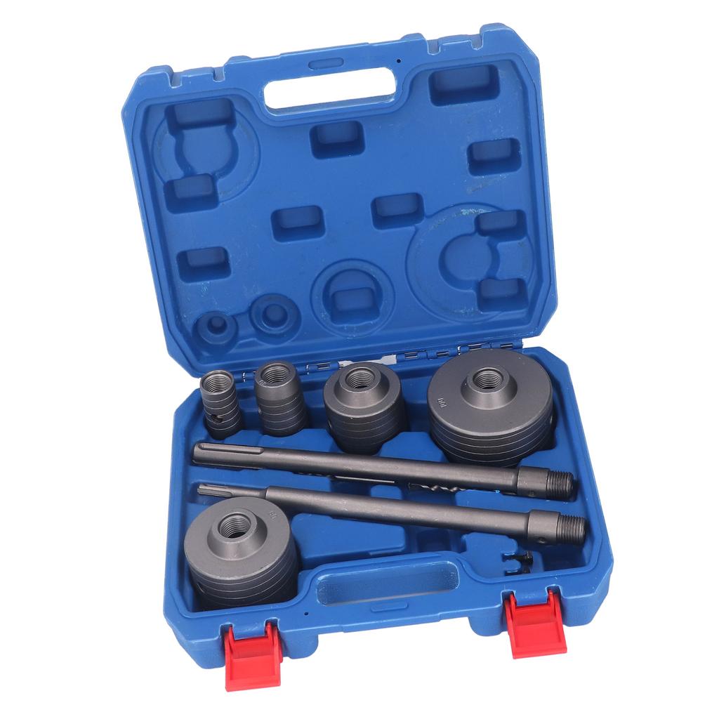 9 szt. Zestaw otwornic do betonu 30?100mm Wiertło Frez do Muru Cementowego Kamienia Cegły