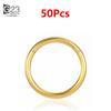 10pcs/50Pcs G23 Titanium Nose Piercing Hinged Segment Hoop Ring For Women Men Septum Clicker Ear Helix Earring Piercing Jewelry