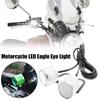 Motorcycle Eagle Eye Light DRL Daytime Running Light For Car Motorbike Falsh Warning Reverse Backup Light Fog Lamp B1Q4