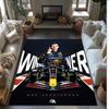 Max Verstappen Kryształowy Aksamitny Dywan Miękki Anty?Antypoślizgowa Mata Podłogowa Wygodny Dywanik do Wystroju Domu Salonu Sypialni