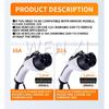 16A/32A Electric Car Charger 3KW/7KW Electric Charging Gun Touch 5 Meters Convenient Charging Pile GB 7-hole Charging Head