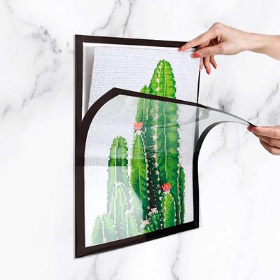 3dílný diamantový umělecký rámeček magnetický fotorámeček 30*40cm fotorámeček diamantová malba kancelářský fotorámeček