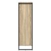 Bathroom Cabinet with Door Sonoma 40 x 30 x 100 cm Engineered Wood