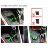 For Toyota RAV4      2024 2025 Anti-Slips Gate Slot Mat Accessories Rubber Cup Holder Non-Slips Car Sticker