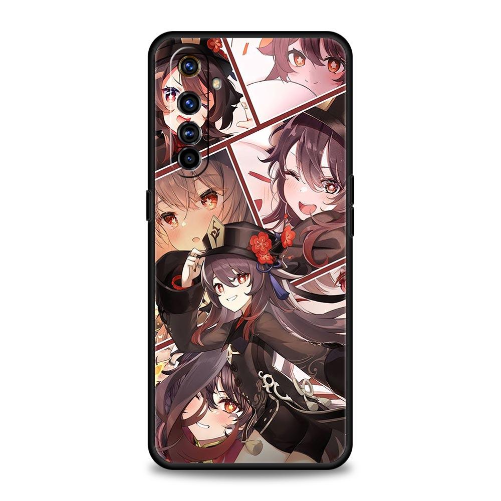 For Realme GT Neo 2 3 3T 5 Phone Case 12 11 5G 10 9 8 5G 7 6 GT5 GT3 GT2 Pro Plus C21 C11 C25 Cover Genshin Impact  Alhaitham