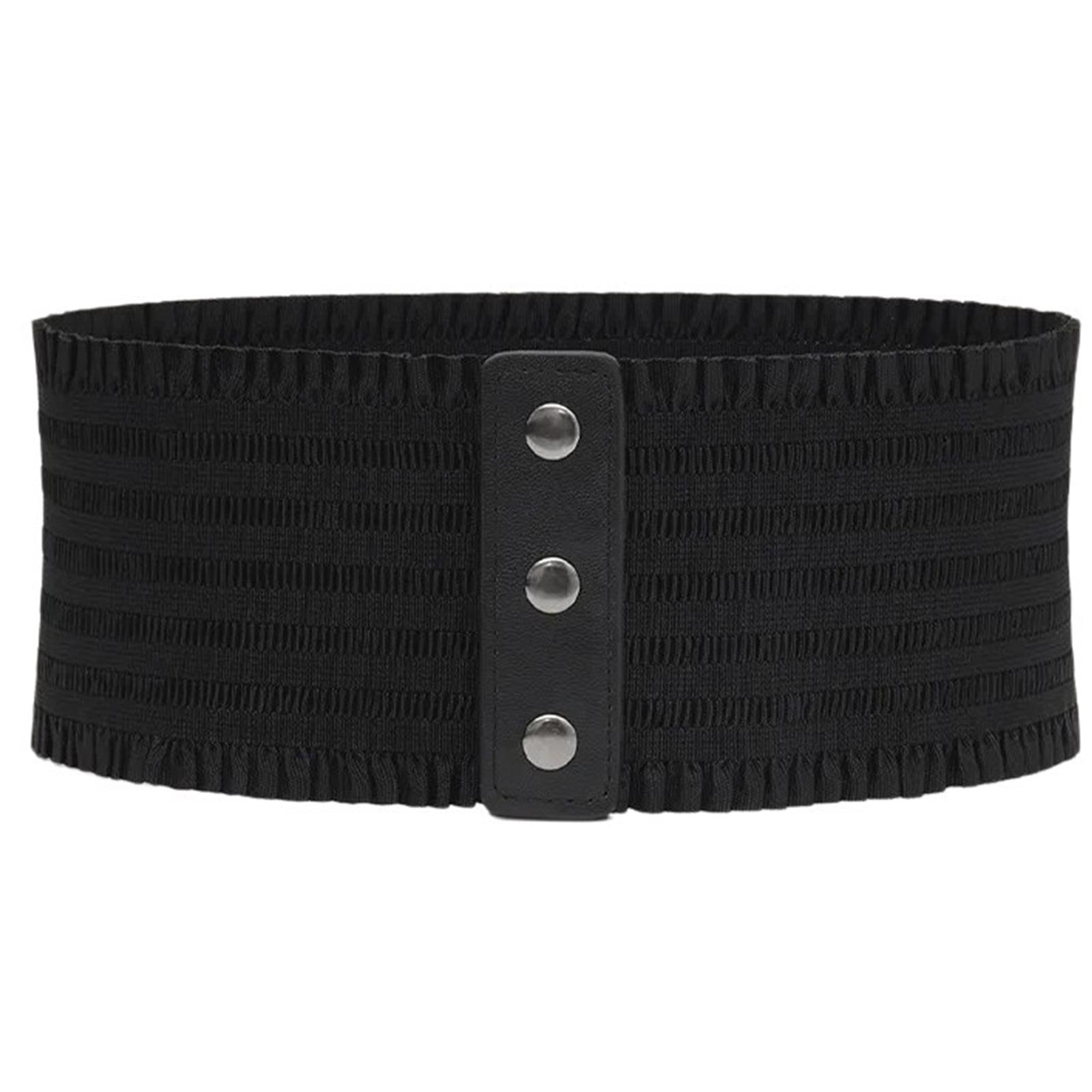 

Waist Belt Chain Dancers Costume Belt for Wrap Dress Snap Button Belt for Suit Skirt Jeans Body Jewelry 1 чорний