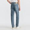 Joeone Men's Elastic Breathable Straight-Leg Denim Jeans