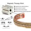Pure Copper Bracelets Magnetic Adjustable Braided Cuff 12mm Bangles Soft Metal Resizable Health Jewelry Men Women