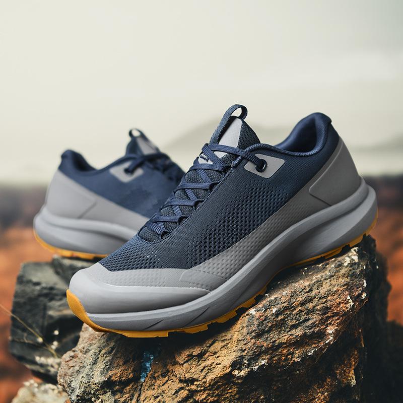 Mens All Terrain Running Shoes Waterproof Trail Hiking Athletic Sneakers 39