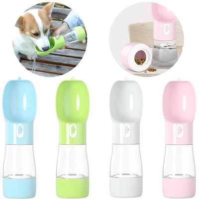 Bottiglia d'acqua per cani Cucciolo 2 in 1 Portatile per Bere e Mangiare per Cani di Taglia Piccola e Media Gatto a Prova di Perdite Tazza d'acqua Corgi Forniture per animali domestici