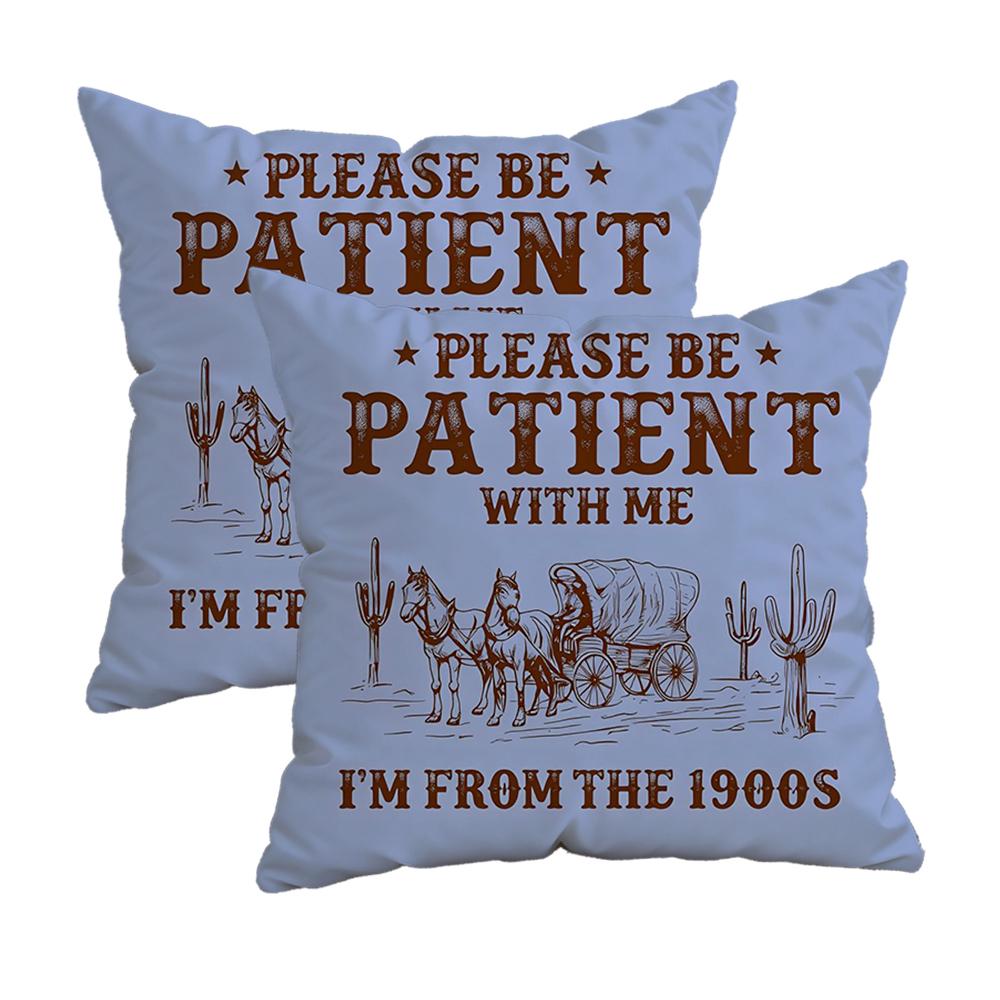 Why Not. Patterned Pillowcasezipper Design, Decorative Pillowcase, 45X45 Cm Pillowcase