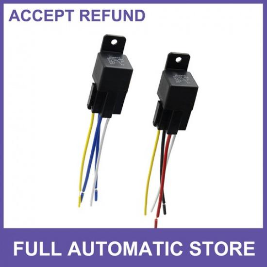 

4 Pin DC 36V 40A Universal auto Fuse Relay Switch Power with Harness