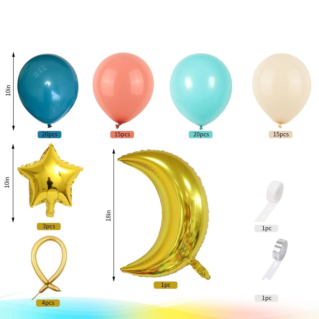 Macaron Balon Garland Arch Kiti Doğum Günü Partisi Dekorasyon Çocuklar Düğün Doğum Günü Balon bebek duş Konfeti Lateks Balon