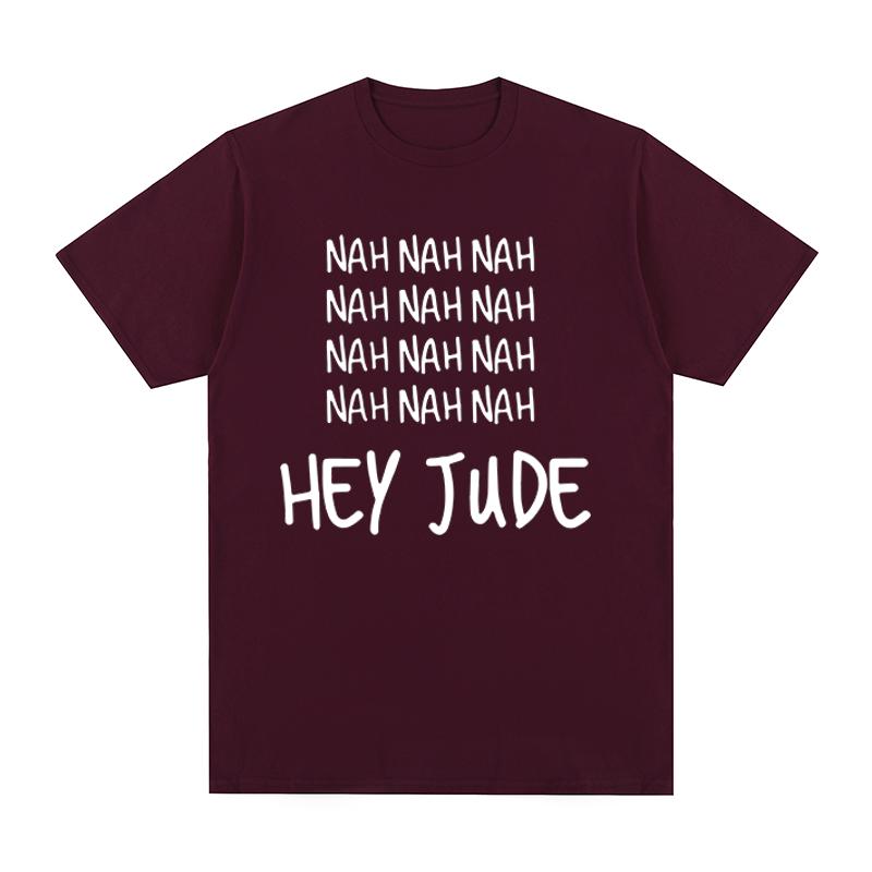 NAH Hey Jude John Vintage Tshirt Fashion Casual Streetwear Cotton Men T Shirt New TEE TSHIRT Womens Tops