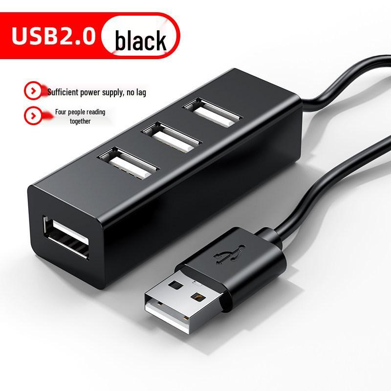 USB 3.0 Hub Splitter: 4-Port Expansion for Laptop, Mouse, Flash Drive