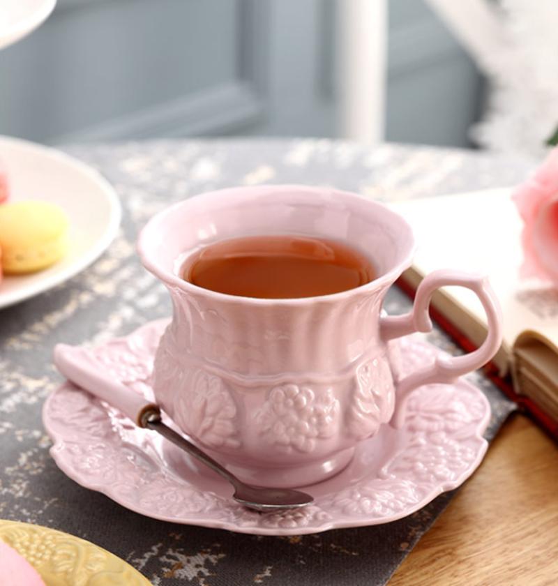 European Coffee Cups Ceramic Luxury Office Creative Afternoon Tea Turkish Coffee Cup Travel Tazas De Cafe Drinks 50