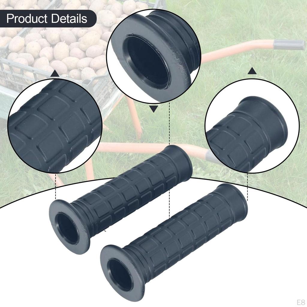 2 Stycken Trädgårdsskjulhandtag Handtagsskydd Styrhandtag för Kärror