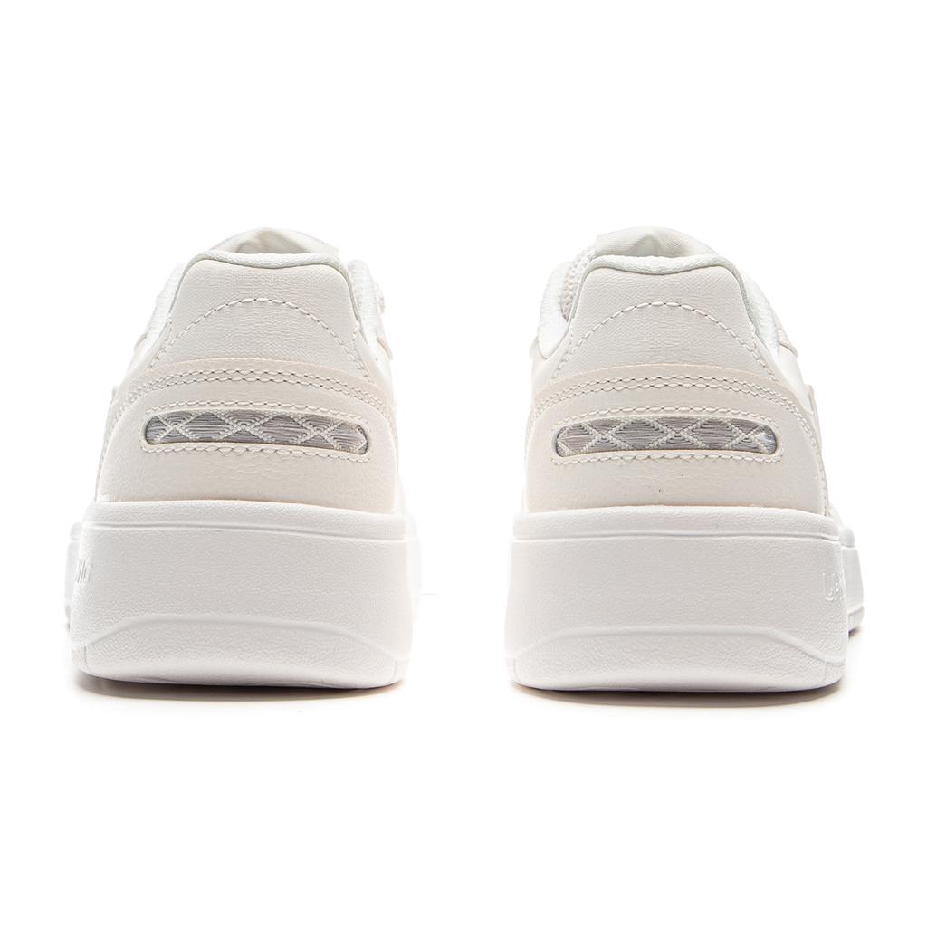Li Ning Yuan Bao Pure Simple Fashion Comfortable Classic Lightweight Breathable Increased Height Low Top Skate Shoes Women sneaker AGCV148-3