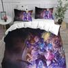 Granblue Fantasy Bedding Set Printed Bed Set With Pillowcase Duvet Cover Soft Queen King Size Bedclothes Home Kids Adult Size