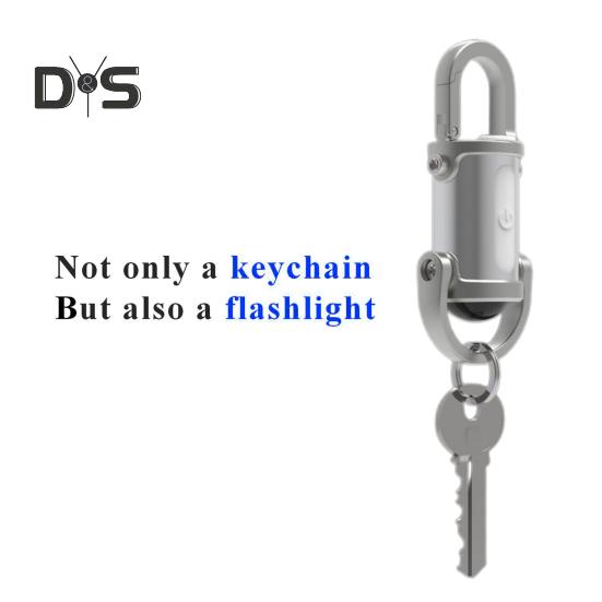 Tragbarer LED-Arbeitslicht-Schlüsselanhänger, superhell, hohe Lumen, wiederaufladbar, kompaktes Arbeitslicht, Taschenlampe, Schlüsselanhänger