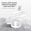 Transparent Silicone Door Stopper Wall Protector, No-Drill Cylinder Shock Absorber, Silent Handle Bumper Buffer for Home Entry