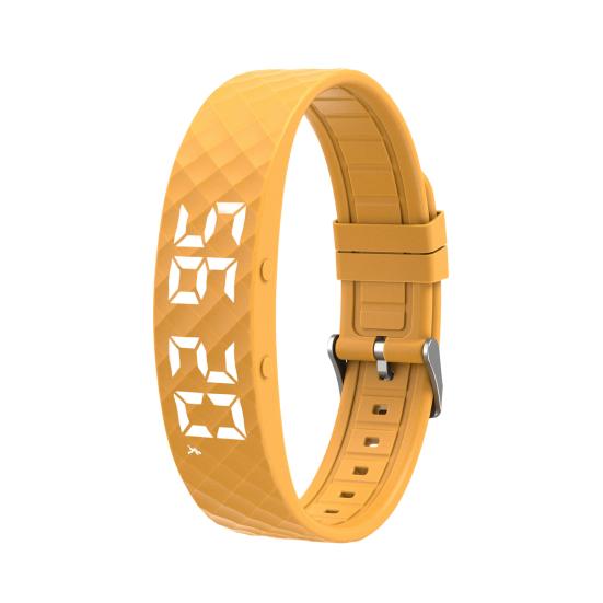 Вібраційний Будильник Годинник Для Глибоко Сплячих Тихе Пробудження Розумний Браслет Чоловіки Жінки Регульований Носимий Вібраційний Ремінець на Зап'ястя