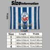 Benutzerdefinierte Name FC Hansa Rostock Gedruckte Wandteppich – Wandbehang für Schlafzimmer, Studentenwohnheime und Heimdekoration