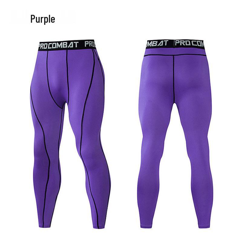 Men's Quick-Dry Sports Compression Pants for Running, Swimming, Cycling, and Fitness