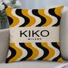 Brand KIKO MILANO Cushion Cover Cushion Covers Natural Linen Breathable Sofa Bedroom Decor Pillowcase