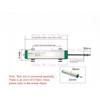 KTC 50-450mm Wandler Lineare Wegmessskala Sensor Zugstange Elektronisches Lineal Position LWH Potentiometer Spritzgießmaschine