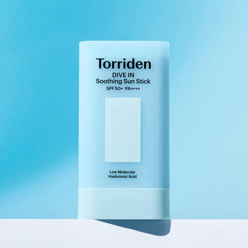 Torriden Dive-In Moisture Soothing Sun Stick SPF 50+ PA++++ Hydrating Lightweight 19g Daily Sunblock K-Beauty
