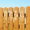 Large Stencils For Garden Fence 6PCS Reusable Flower Templates Painting Stencils For Wall Drawing Templates Art Crafts For Fence