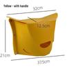 OIMG Portable Plastic Folding Stool