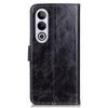 For OnePlus Nord CE4 5G/Oppo K12 Case Retro Style Shockproof PU Flip Phone Cover