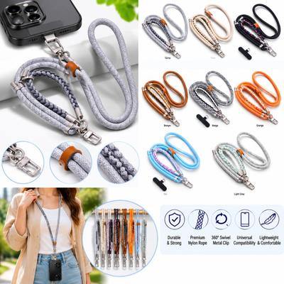 Universal Adjustable Phone Strap 360 Degree Rotation Crossbody Necklace Strap for Phone Case