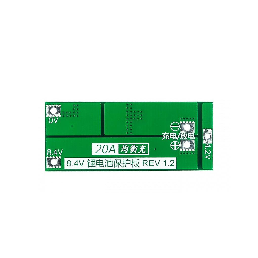

7.4V 8.4V Lithium Battery Protection Board Standard Overdischarge Balance Regulator Control Compatible Electronic