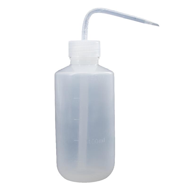 Haishidike HKQS-106 LDPE Graduated Squeeze Wash Bottle 250ml (Pack of 10)