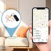 Keychain Pendant Cartoon Horse Shape Key Holder Imitation Leather Access Control Card Holder Bag Charm Decorative Keychain Accessory