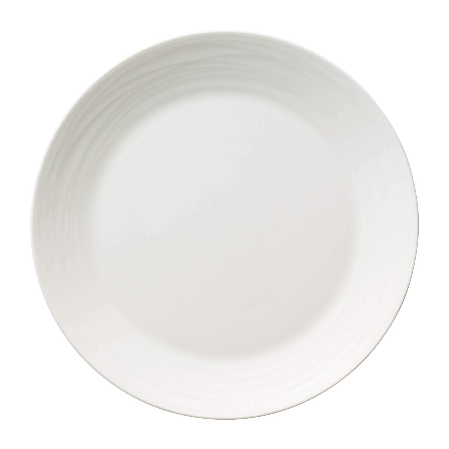 

Noritake Conjunto Plate, 27cm, Microwave and Dishwasher Safe, White Bone China, 93920/4943
